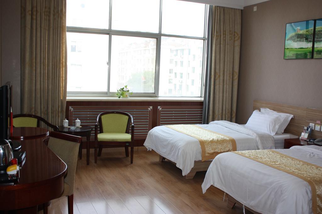 Qingdao Hongyun Jiahe Business Hotel Buitenkant foto
