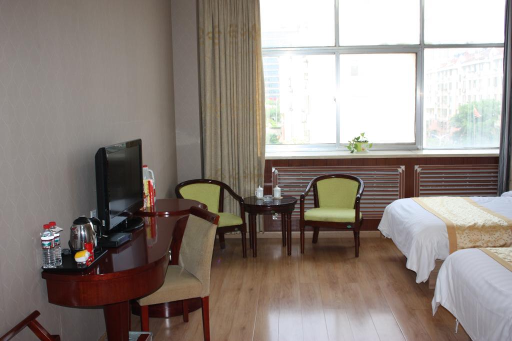 Qingdao Hongyun Jiahe Business Hotel Buitenkant foto