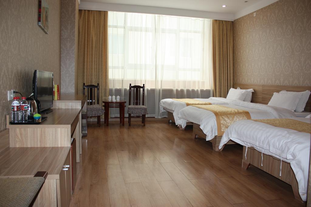 Qingdao Hongyun Jiahe Business Hotel Buitenkant foto