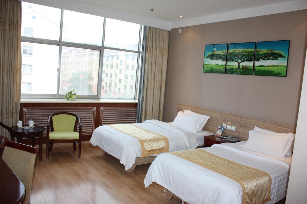Qingdao Hongyun Jiahe Business Hotel Buitenkant foto