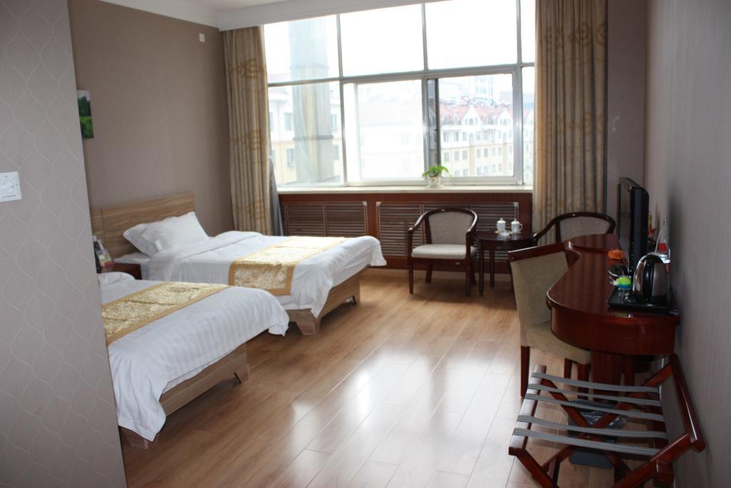 Qingdao Hongyun Jiahe Business Hotel Buitenkant foto